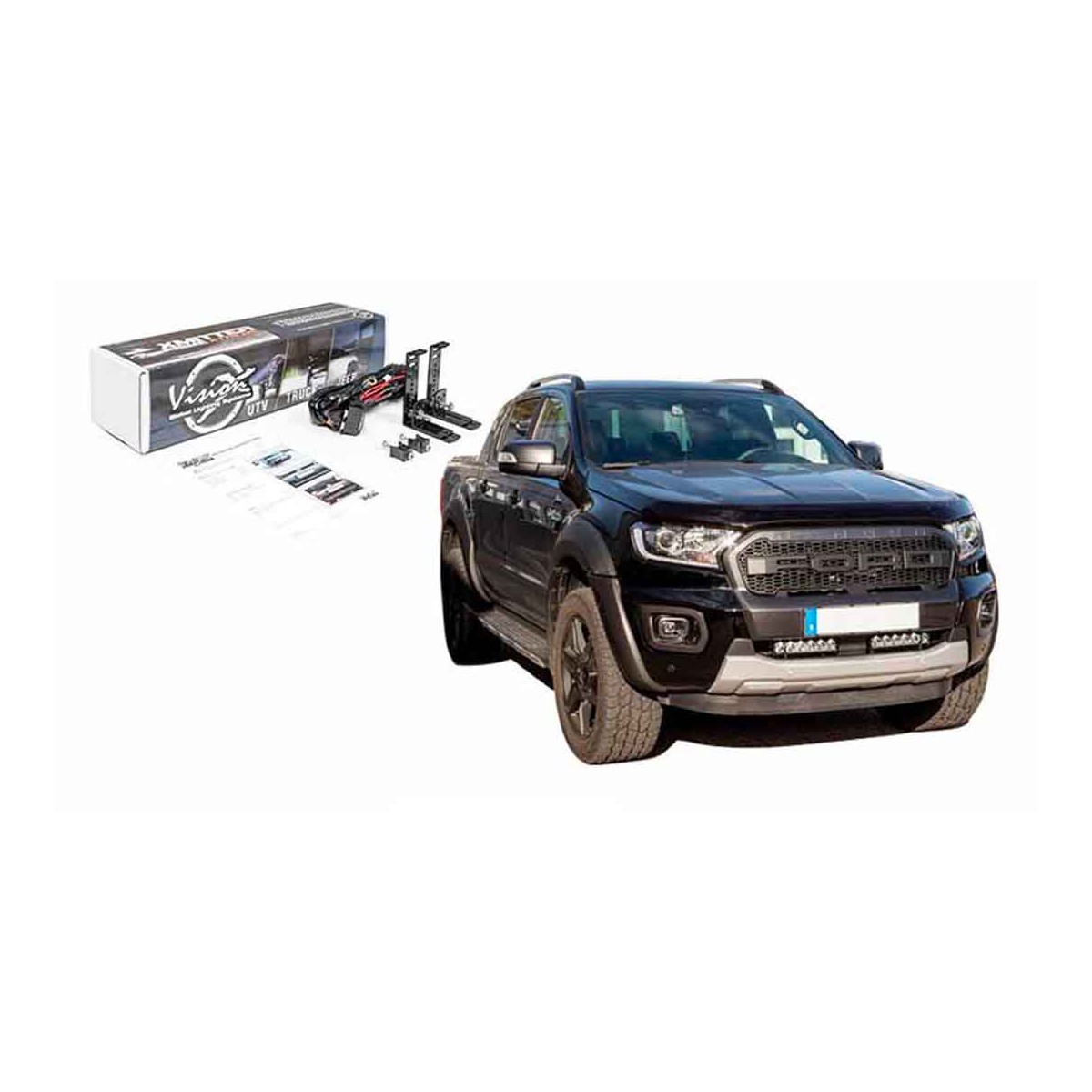 Barre Lumineuse LED XPR H9M pour FORD RANGER 2020 Éclairage Puissant