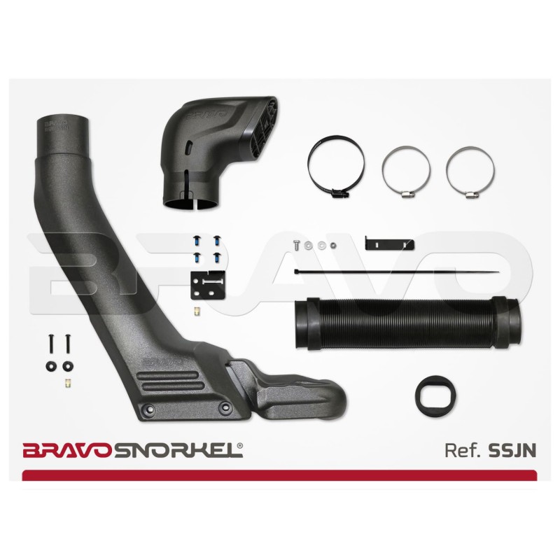 Snorkel Bravo pour Suzuki Jimny (2018) Haute Résistance Offroad