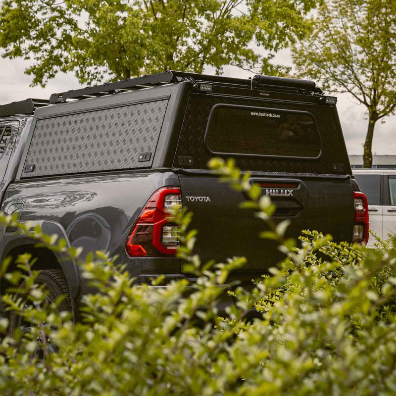 Wasserdichte Sitzbezüge Für Toyota Hi-Lux – 2 Frontsitze, Schwarz, Nylon, Rhinos