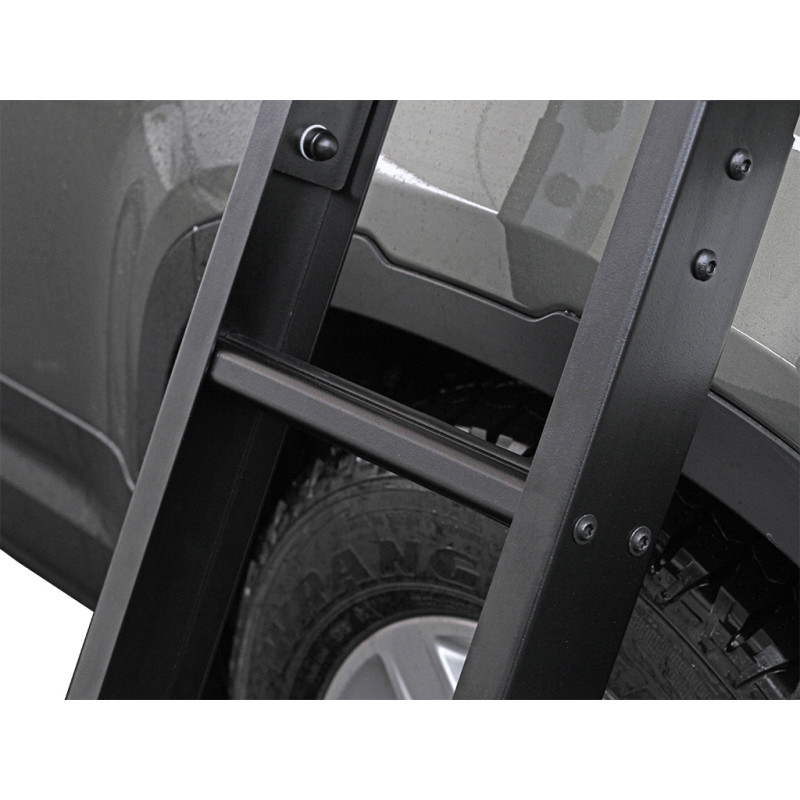 Foldable Side Ladder For 2020-2025 Land Rover Defender 110 - Black ABS Tailgate Climbing Ladder