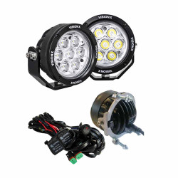 Set 2 LED-koplampen Lange...