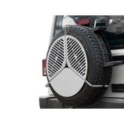 Grille de BBQ sur roue de...