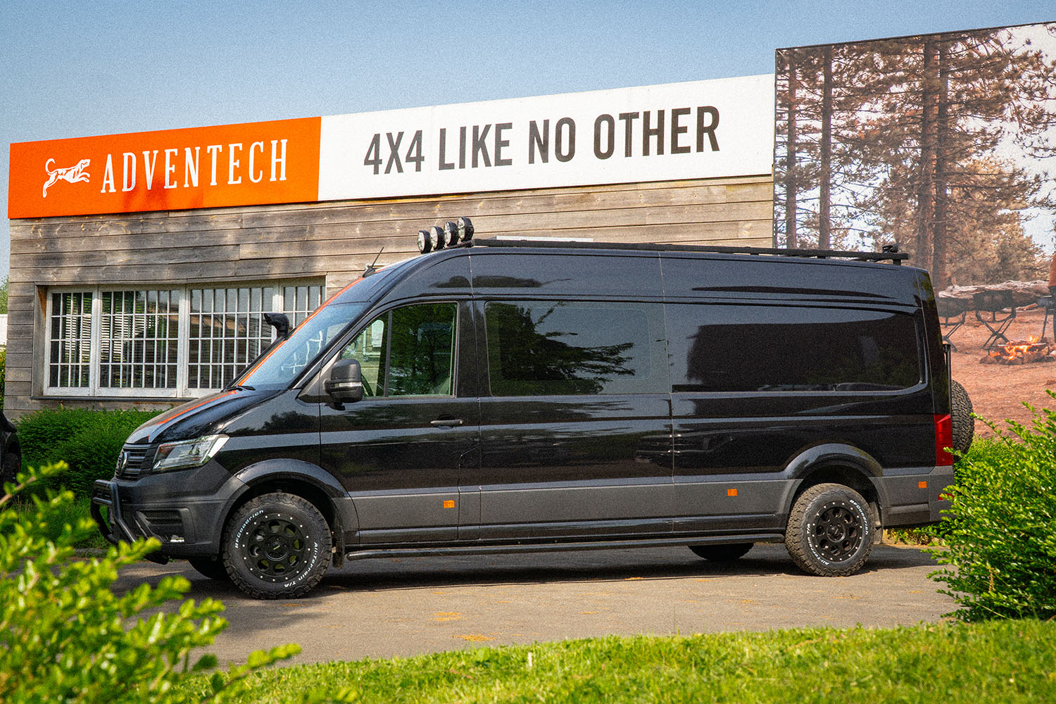 Volkswagen Crafter Nomade Noir Expeditie Ombouw Adventech