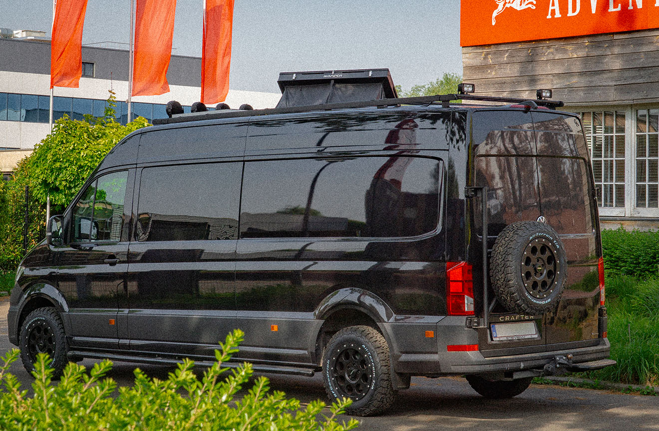 VW Crafter Adventech – Snorkel, bullbar en verhoging